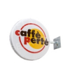 Svítící panel exteriér Caffé Perté retro