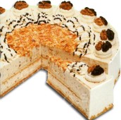 Lieskovooriešková torta