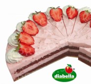 Diabella Jahodová torta